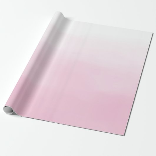 Pink Ombre Cadeaupapier (Uitgerold)