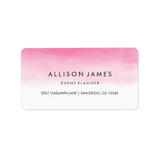 Pink Ombre Etiket