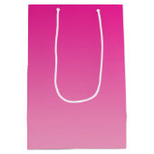 Pink Ombre Medium Cadeauzakje (Achterkant)