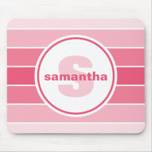 Pink Ombre Monogram Muismat