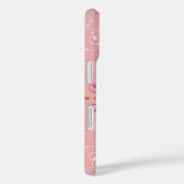 Pink Ombre Pattern Case-Mate iPhone Case (Achterkant / Rechts)