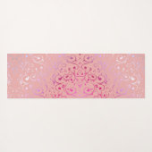 Pink Ombre Pattern Yoga Mat (Achterkant (horizontaal))