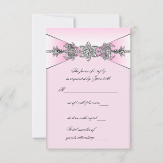 Pink Ombre RSVP (Dos)