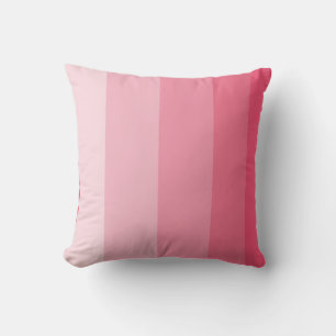 Pink Ombre Stripe Kussen