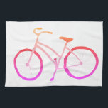 Pink ombre vélo velo lave cuisine serviette<br><div class="desc">Décorez votre cuisine avec cette serviette de plat à vélo à l'ombre cool et rose sombre. Fait un grand ménage ou un cadeau mariage! Consultez ma boutique pour plus de couleurs et de motifs assortis. Vous pouvez le customiser et ajouter du texte. Consultez ma boutique pour plus de couleurs et...</div>