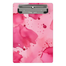 Pink on Pink Abstract Mini Klembord