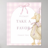 Pink One Silly Goose Favoriser Poster (Devant)