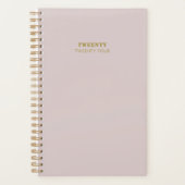 Pink or pur minimum vingt-quatre script (Devant)