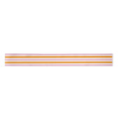 Pink Orange and Cream Narrow Stripes Lint (Voorkant)
