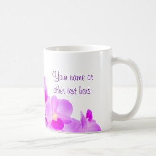 Pink Orchid Bouquet Koffiemok