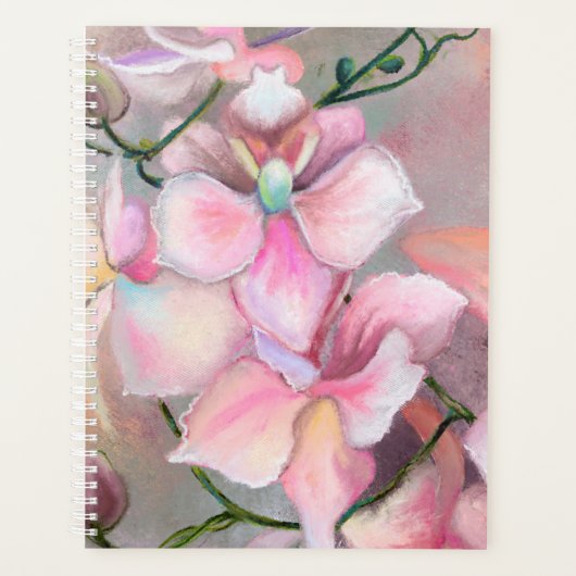 Pink Orchids Planner (Voorkant)