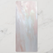 Pink Ornate Pearl and Floral Menu (Dos)