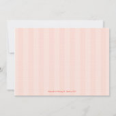 Pink Owl Birthday Party Invitations (Any Age) Kaart (Achterkant)