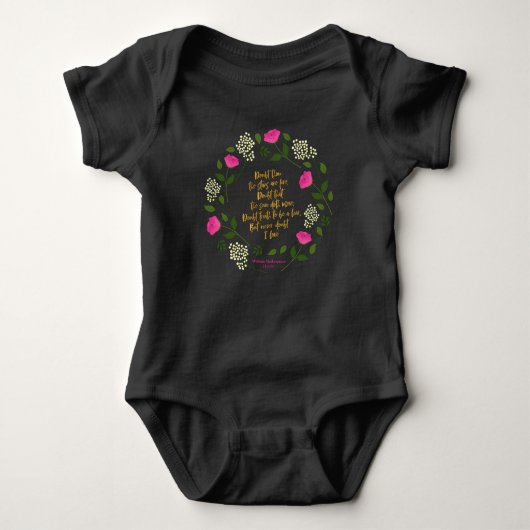 Pink Paars Floral William Shakespeare Romper (Voorkant)
