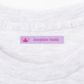 Pink Paarse Mint Blue Schattige Butterfly Naam toe Labels (Aangebracht)