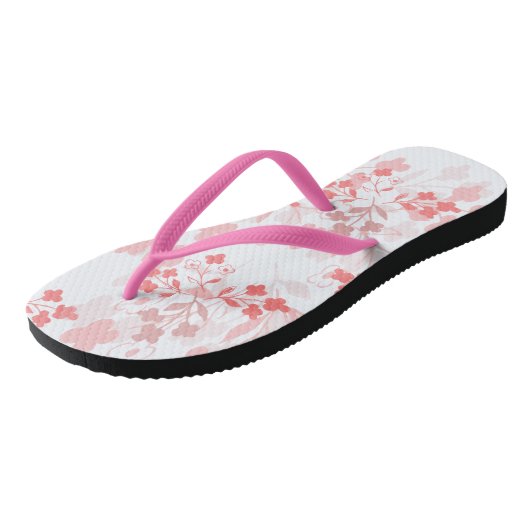 Pink Pair of Flip Flops (Schuin)