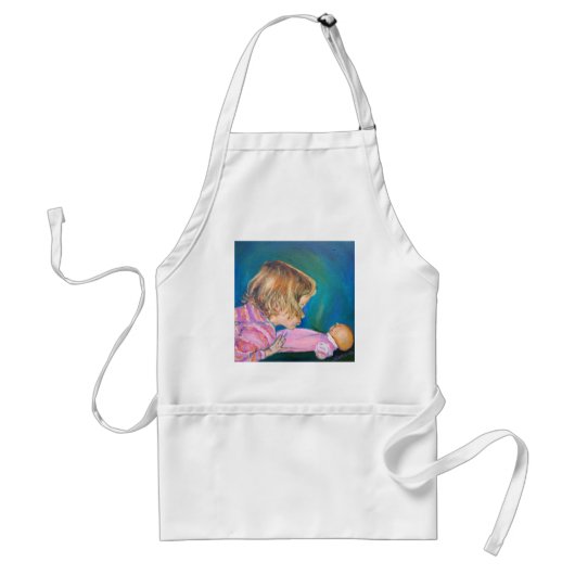 Pink Pajamas Apron Standaard Schort (Voorkant)