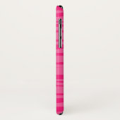 Pink Panda Beer Zebra Print Patroon Case-Mate iPhone Case (Achterkant/links)