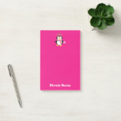  Pink Panda Valentijnsdag Post-it® Notes (Kantoor)