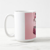 Pink Panther Aesthetic Coffee Mug – Bold & Cute De (Gauche)