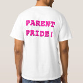 PINK Parent Pride T-Shirt (Achterkant)