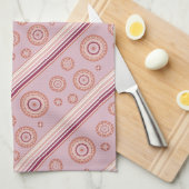 Pink Parfait Theedoek (Quarter Fold)