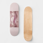 Pink Parties scintillant Name Emma Skateboard (Recto)