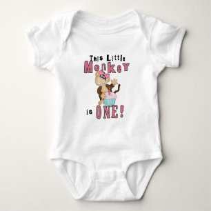 Pink Party Singe 1er Anniversaire Tshirts et cadea