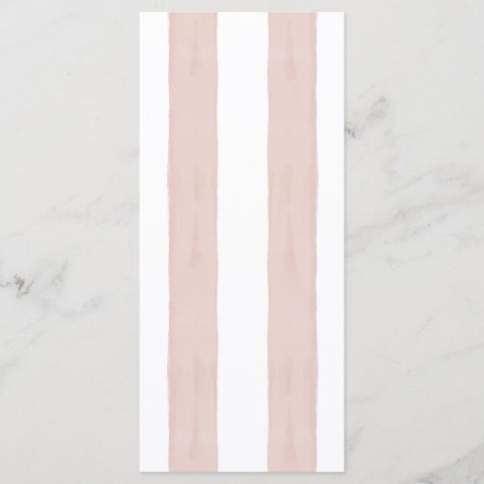 Pink Pastel Dinosaur Birthday Party Menu (Achterkant)