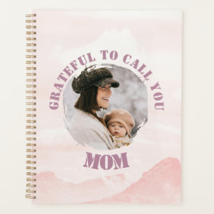 Pink Pastel Planner personnalisé pour maman