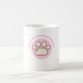 Pink Paw Mug (Centre)