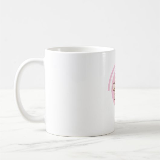 Pink Paw Mug (Gauche)