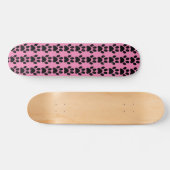 PINK PAW PRINT SKATEBOARD (Horz)