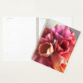Pink & Peach Tulip Bouquet (Devant avec enveloppe)