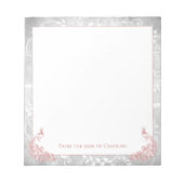 Pink Peacocks Notitieblok (Voorkant)