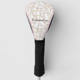 Pink Pearls Gold Chain   Golfheadcover