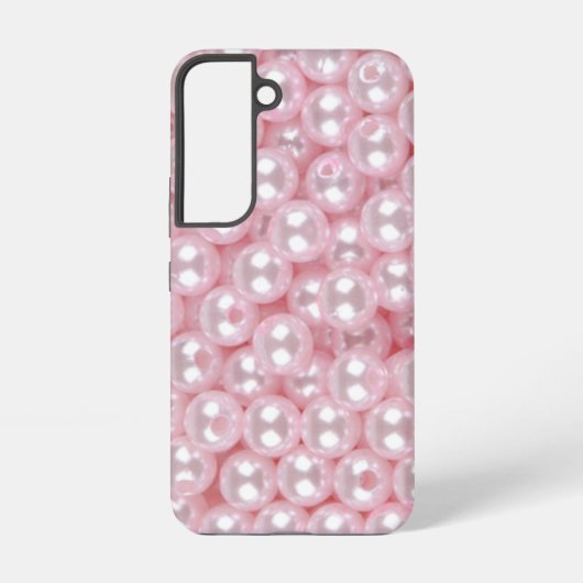Pink Pearls Samsung Galaxy Hoesje (Achterkant)