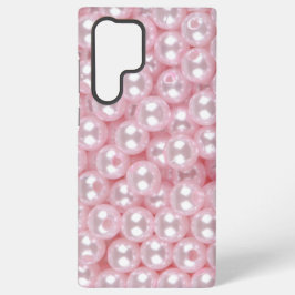 Pink Pearls  Samsung Galaxy Hoesje