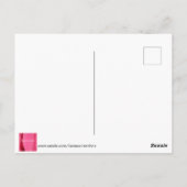 PINK PEONIES BRIEFKAART (Achterkant)