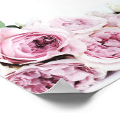 PINK PEONIES FOTOGRAPH POSTER (Hoek)