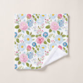 Pink Peonies Pattern Towel (Gant de toilette)