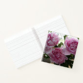 Pink Peonies Spiral Notebook Notitieboek (Binnen)