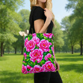 Pink Peonies Tote Bag