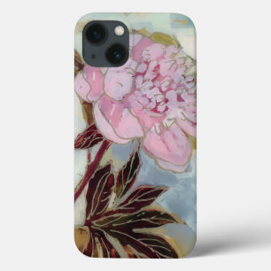 Pink Peony Blossom iPhone 13 Hoesje
