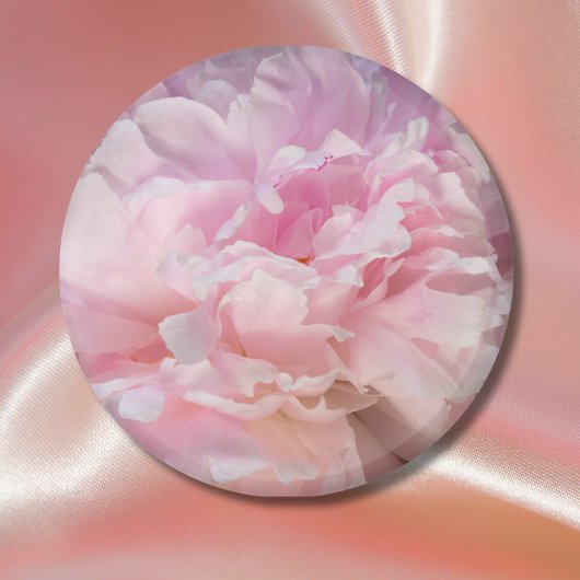 Pink Peony Blossom Magneet