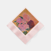 Pink Peony bouquet Servet (Hoek)