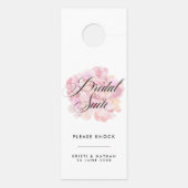 Pink Peony Bridal Suite Weddenschap (Achterkant)