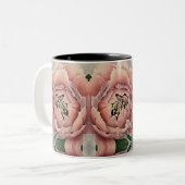 Pink Peony Coffee Mug (Devant gauche)
