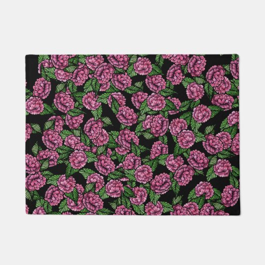 Pink Peony Deurmat (Voorkant)