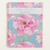 Pink Peony Floral Pattern  (Devant)